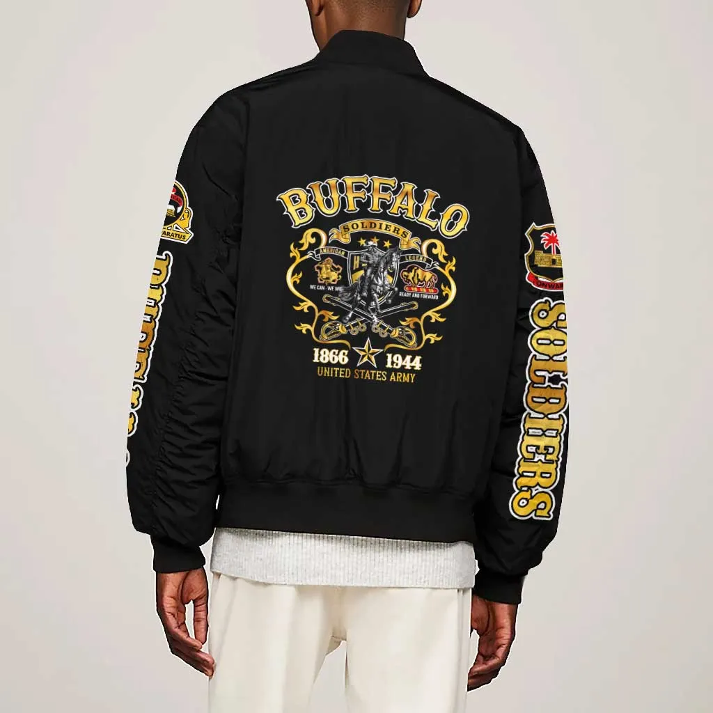 Buffalo Soldiers Bomber Jacket American American Legend 1866-1944 DT02