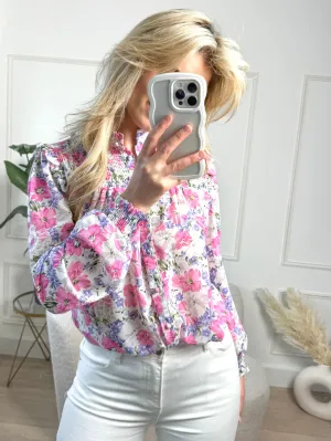 Caith - Bloom Blouse with Long Sleeves