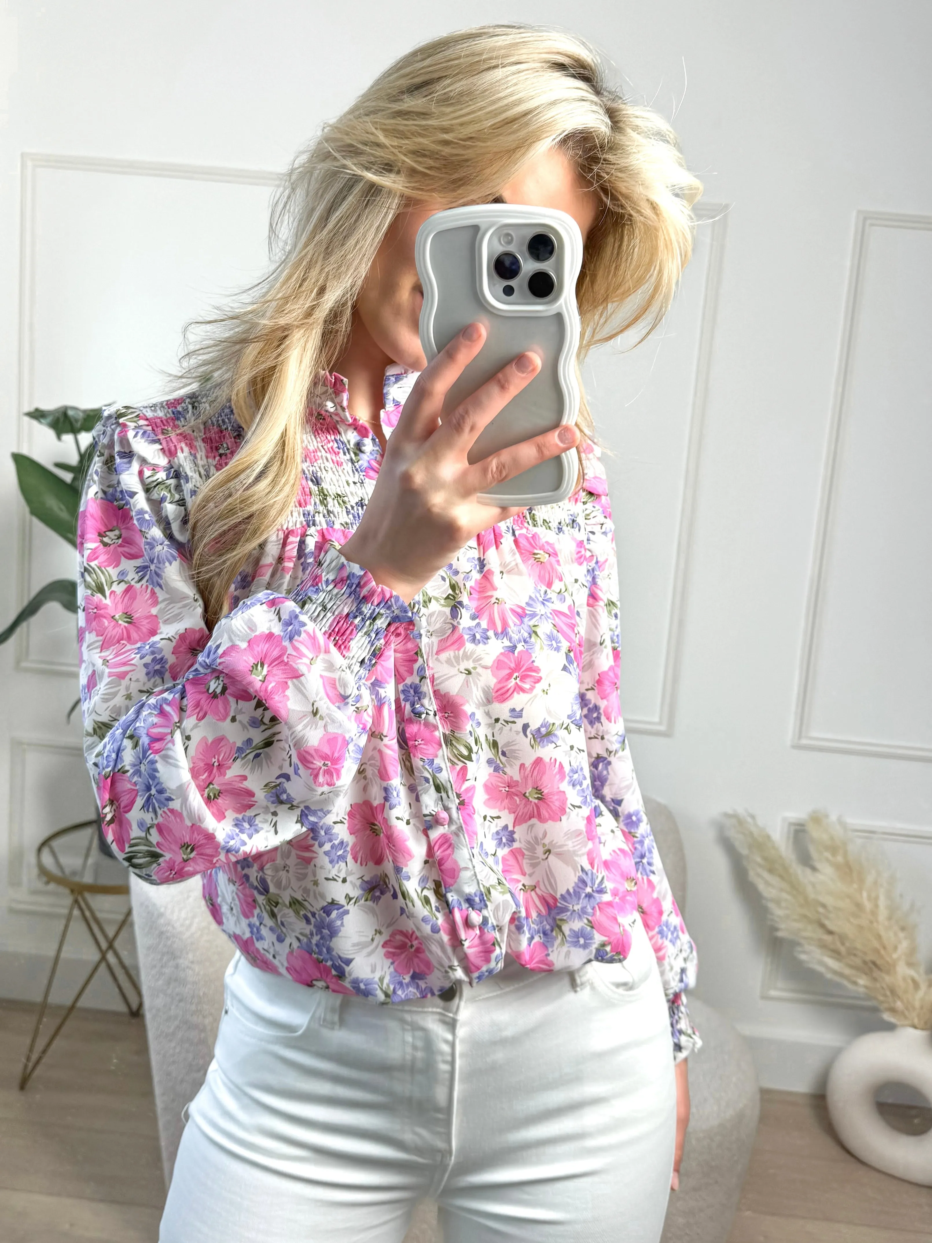 Caith - Bloom Blouse with Long Sleeves