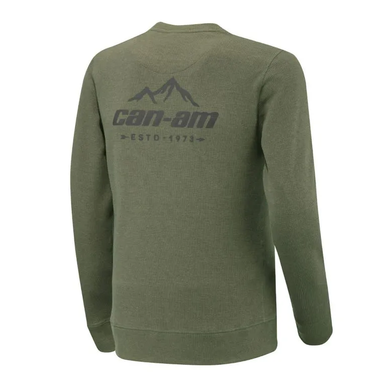 Can-Am Waffle Knit Longue Sleeve T-Shirt