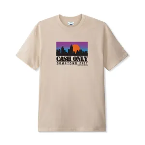 Cash Only 'Skyline' T-Shirt (Sand)