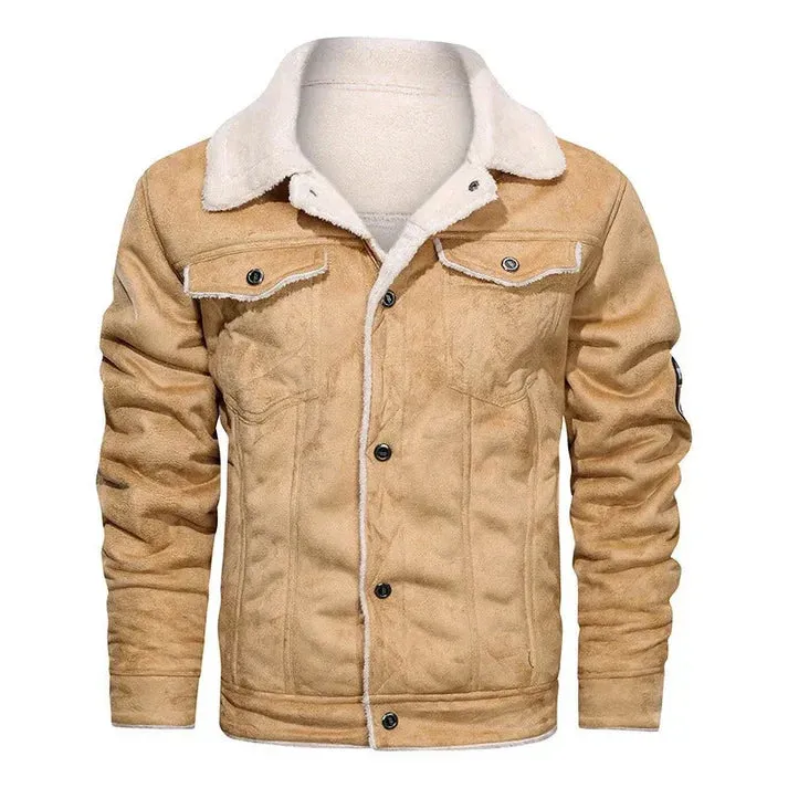 Casual bomber style leather jacket for men | perfect for casual days