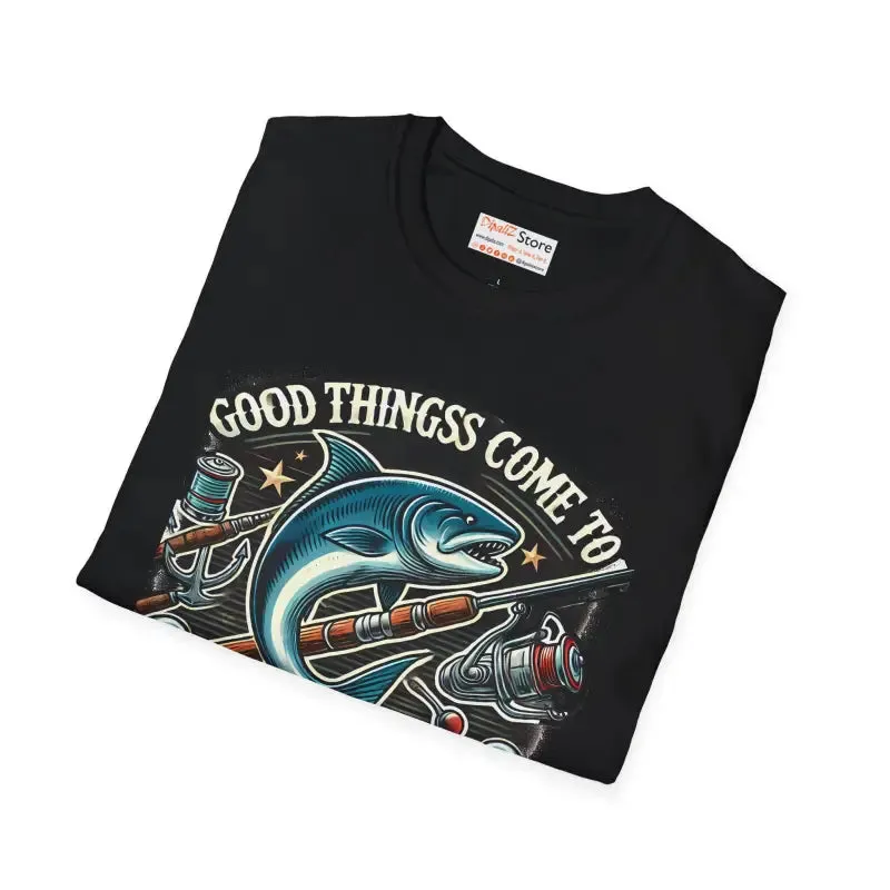 Catch Good Things Unisex Softstyle Tee for Comfort