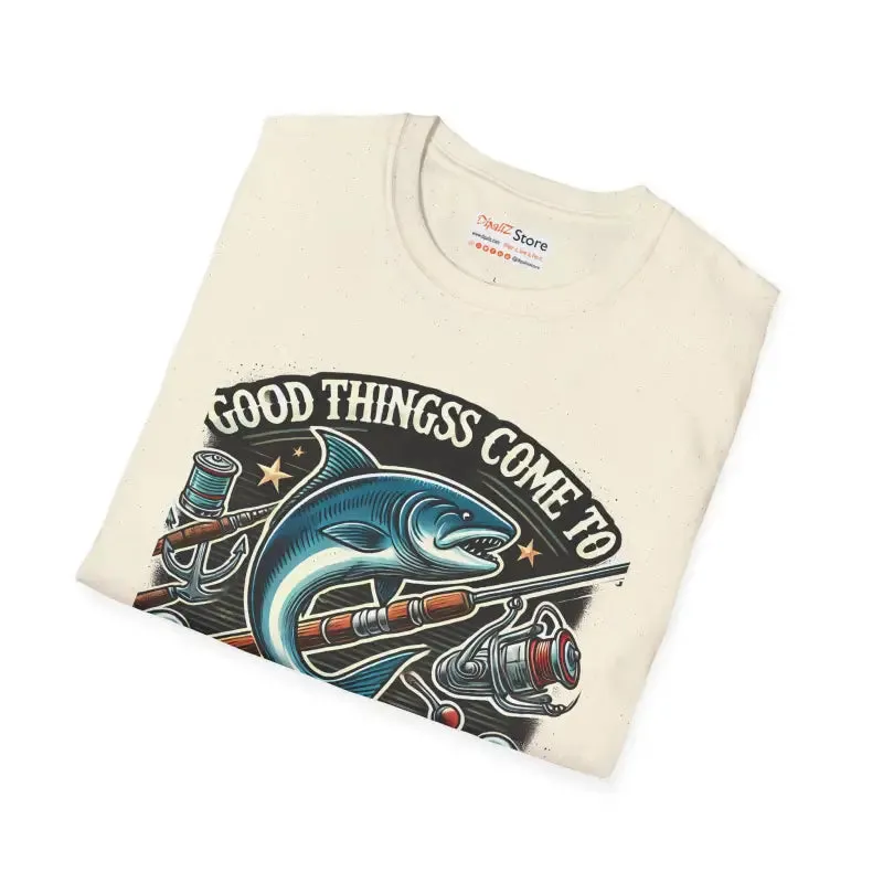 Catch Good Things Unisex Softstyle Tee for Comfort