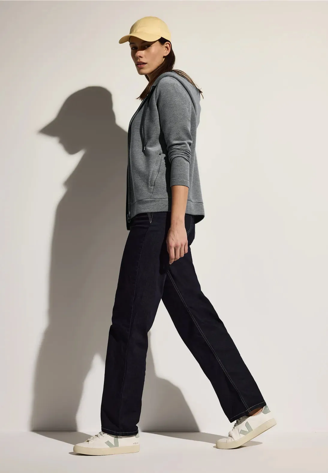 CECIL two-tone hooded jacket