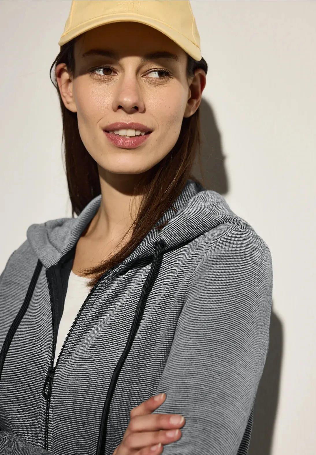 CECIL two-tone hooded jacket