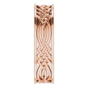 Celtic-Inspired Band 51838 - 6 mm