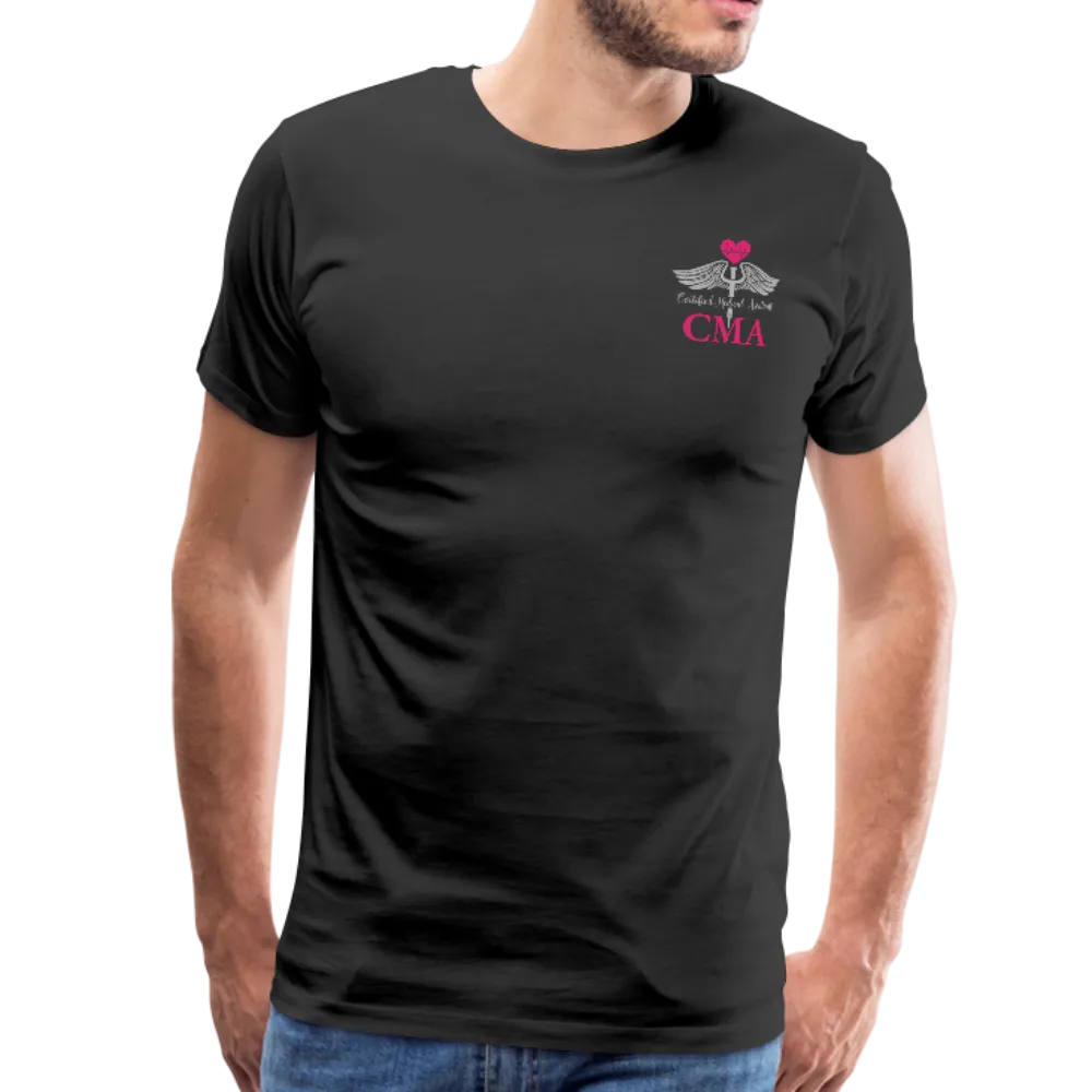 Certified Medical Assistant Men's Premium T-Shirt (CK1891)