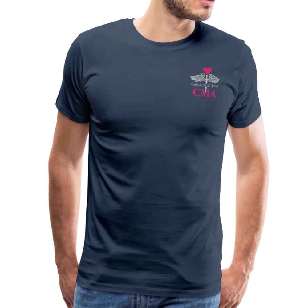 Certified Medical Assistant Men's Premium T-Shirt (CK1891)