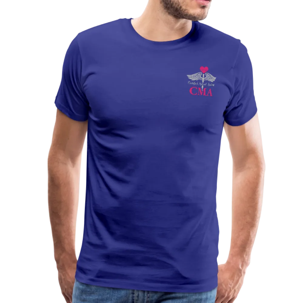Certified Medical Assistant Men's Premium T-Shirt (CK1891)