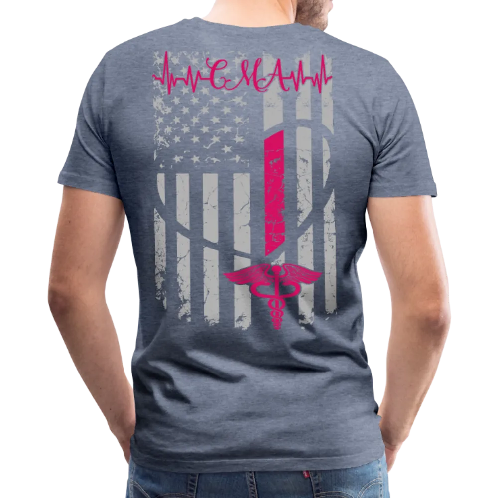 Certified Medical Assistant Men's Premium T-Shirt (CK1891)