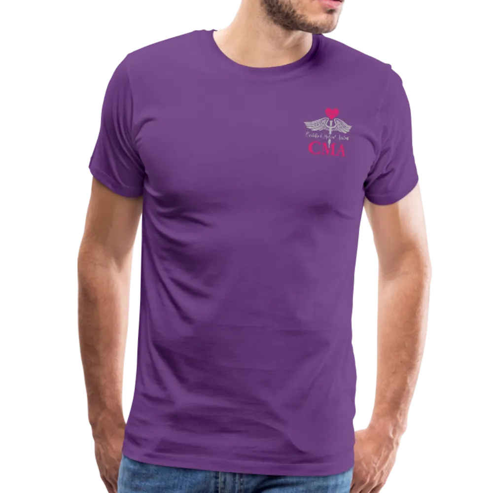 Certified Medical Assistant Men's Premium T-Shirt (CK1891)