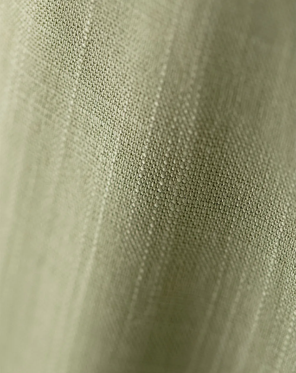 Chaleco loose fit sin capucha verde