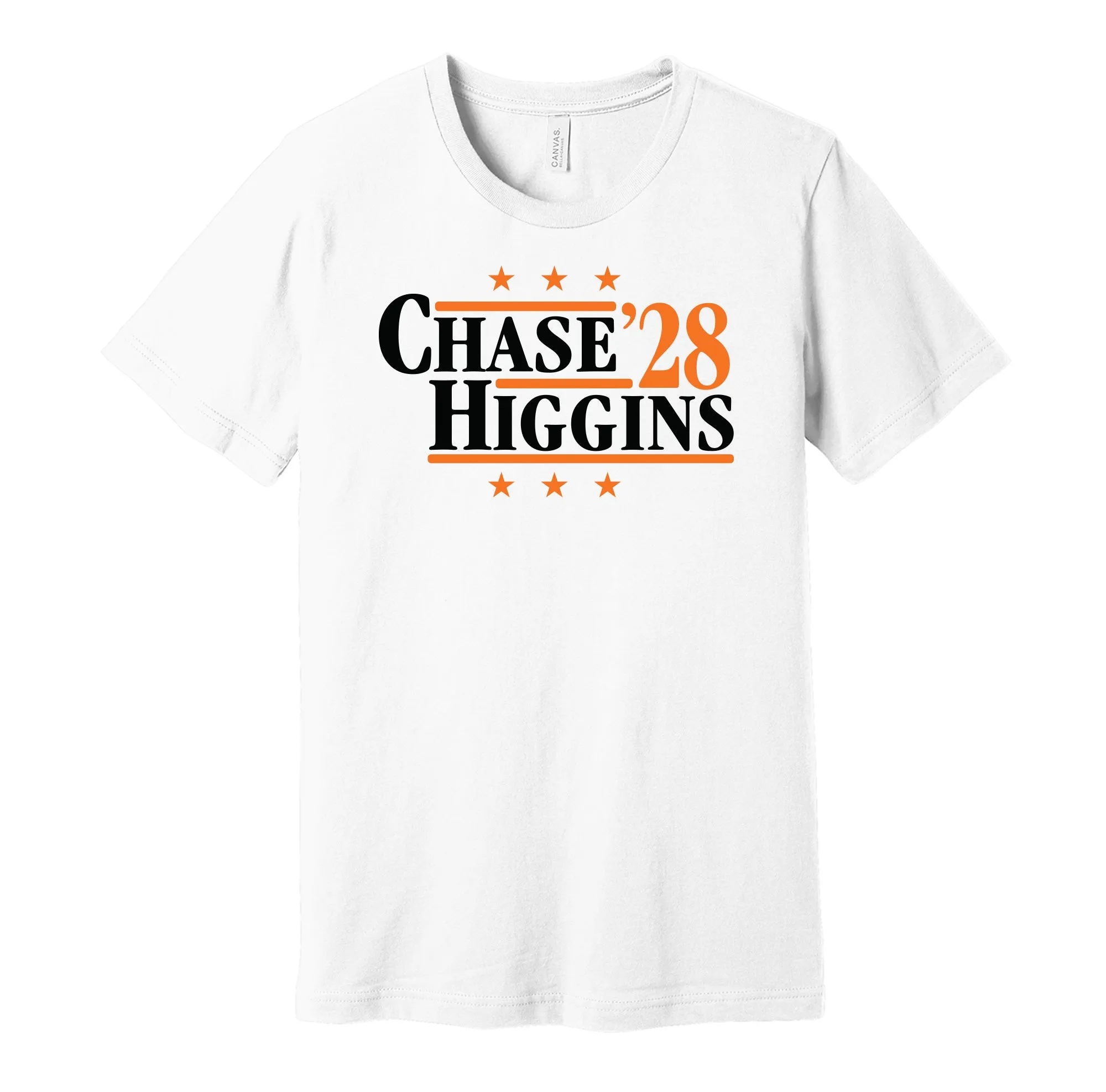 Chase & Higgins '28 - Cincinnati Football Legends Political Campaign Parody T-Shirt - Hyper Than Hype Shirts