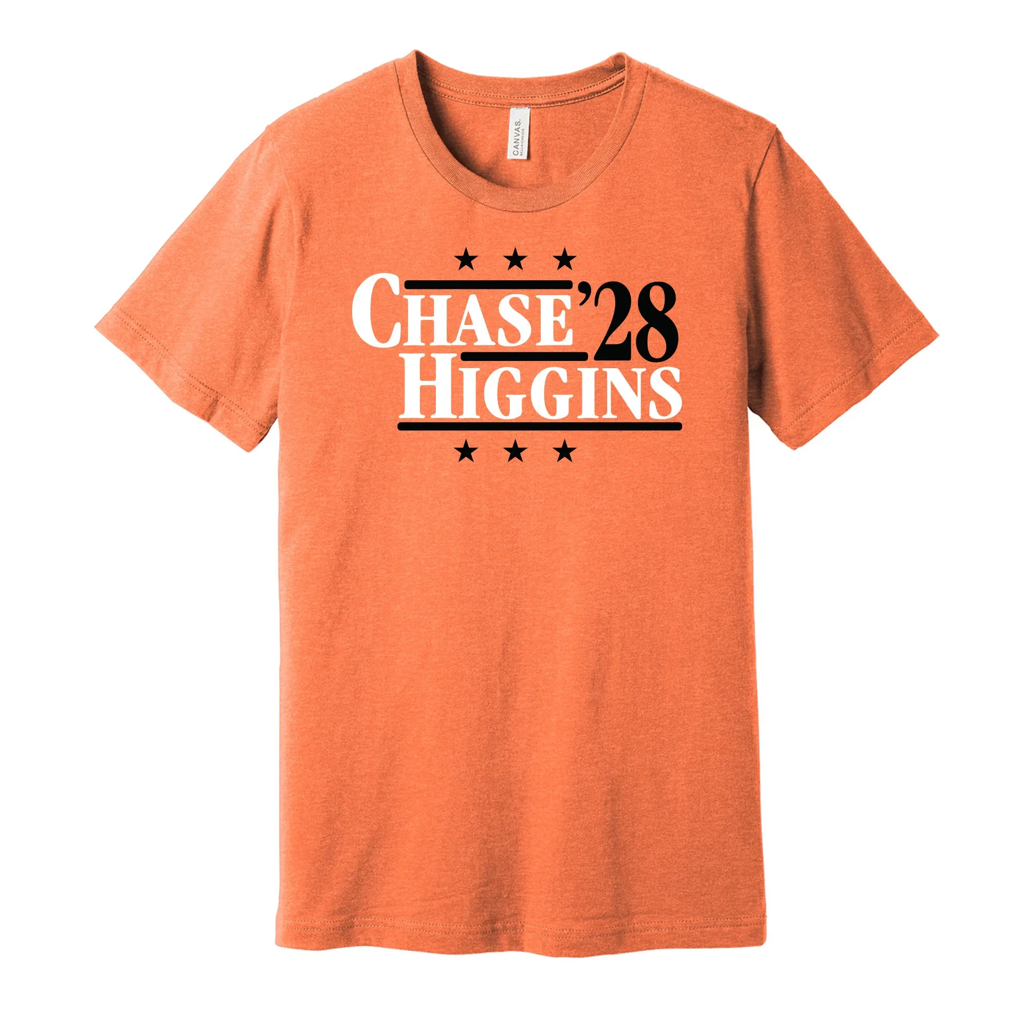 Chase & Higgins '28 - Cincinnati Football Legends Political Campaign Parody T-Shirt - Hyper Than Hype Shirts