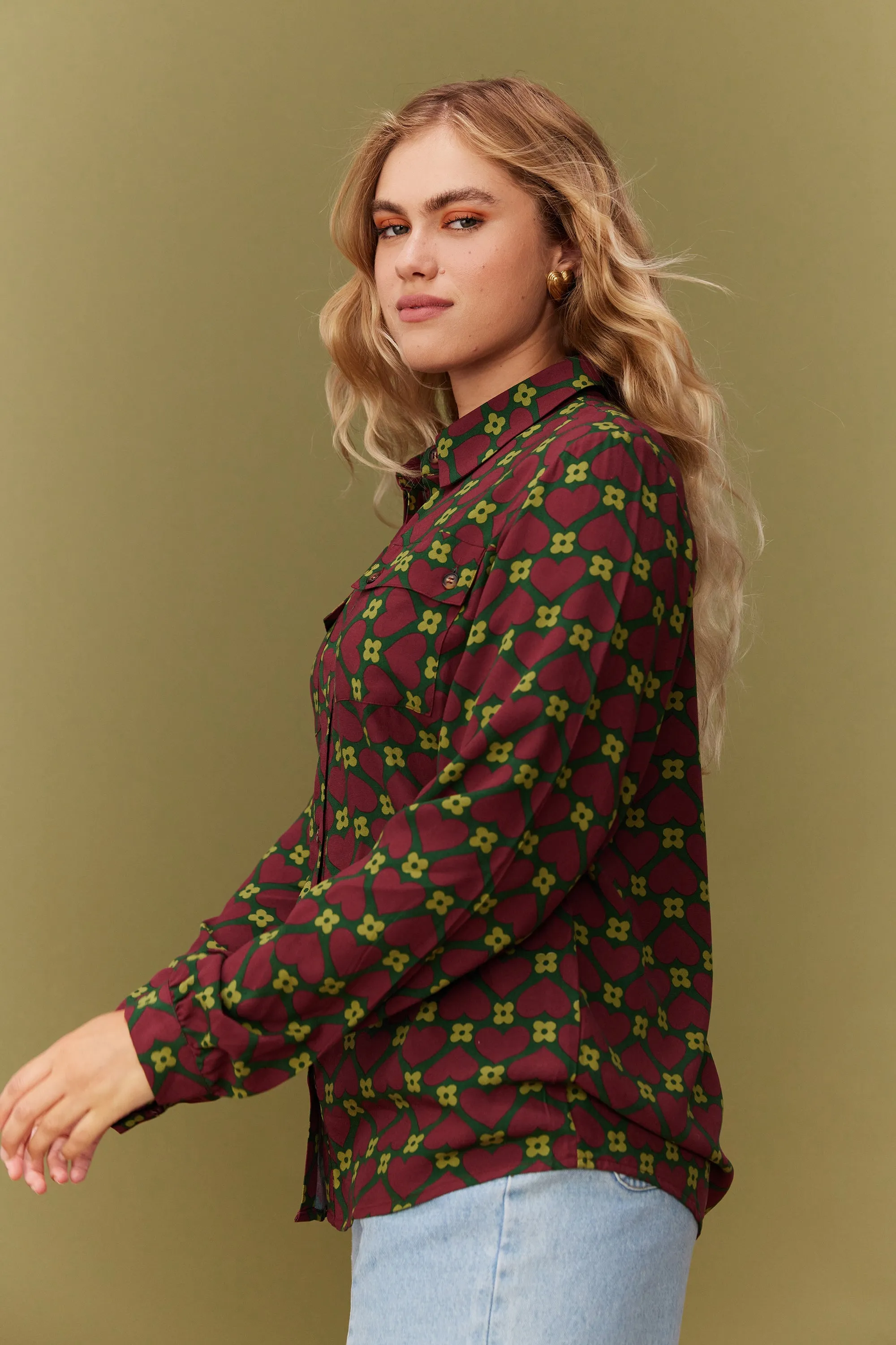 CHEMISE CHARLIE FLOWER ROMANCE