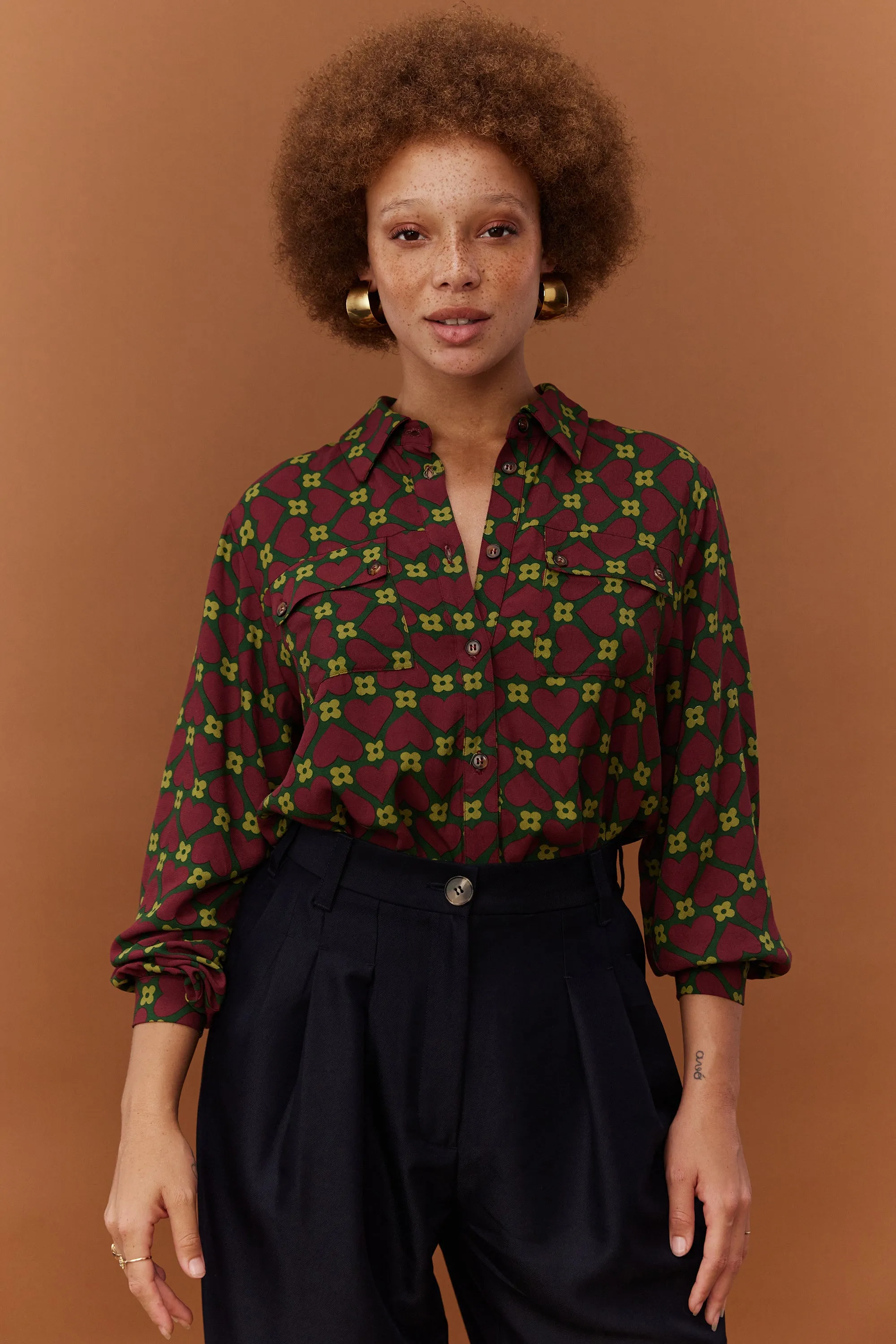CHEMISE CHARLIE FLOWER ROMANCE