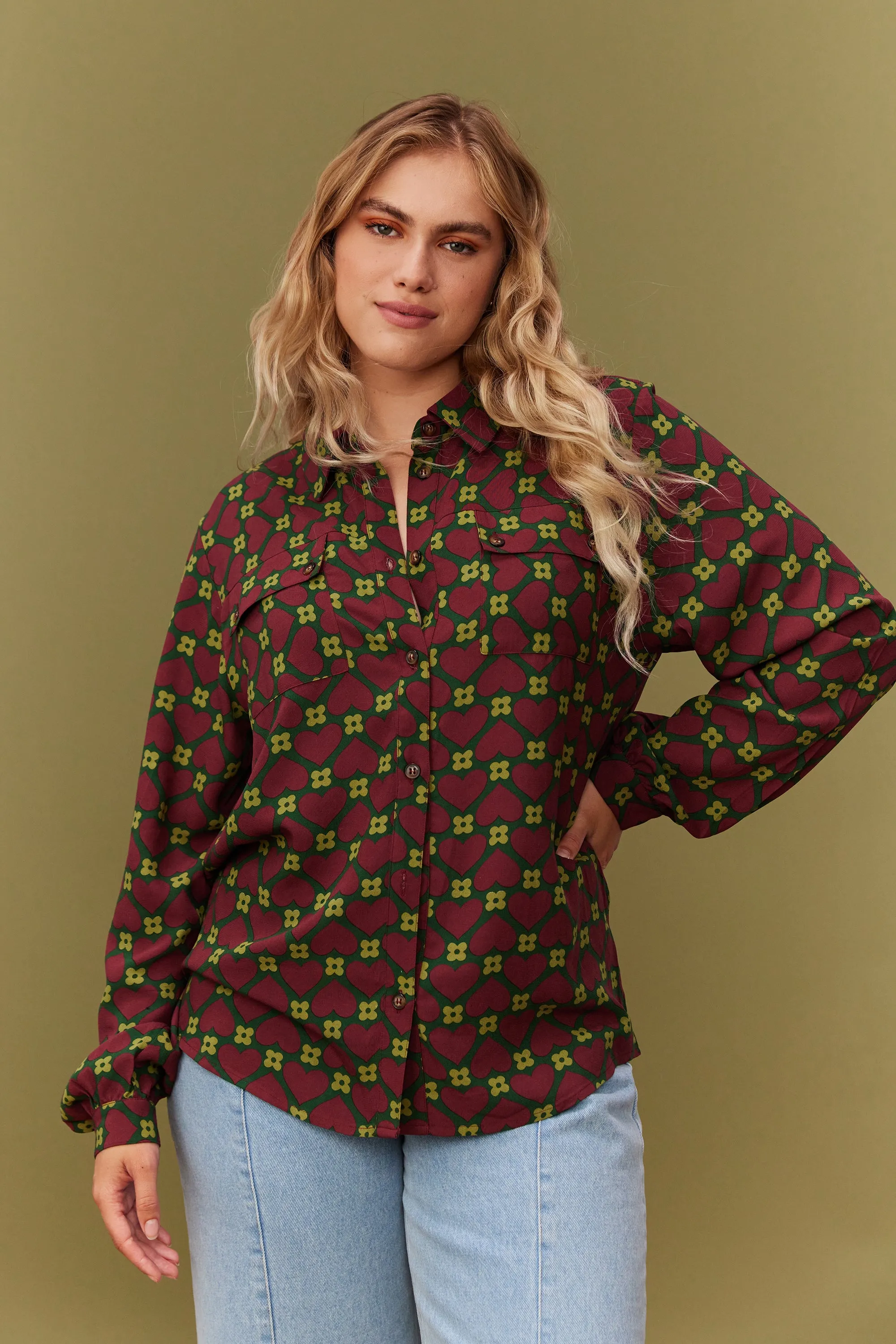CHEMISE CHARLIE FLOWER ROMANCE