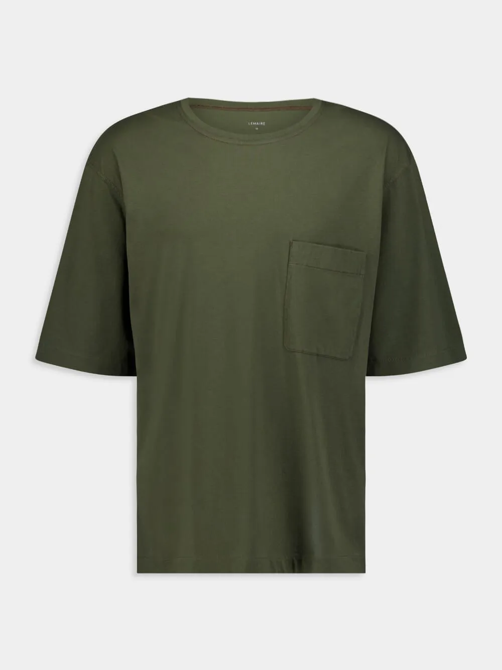 Chest Patch-Pocket Cotton T-Shirt