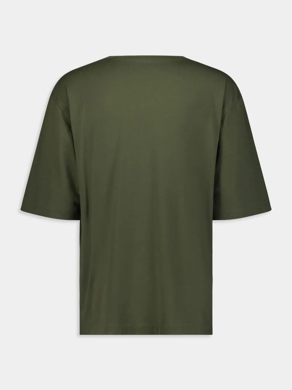 Chest Patch-Pocket Cotton T-Shirt