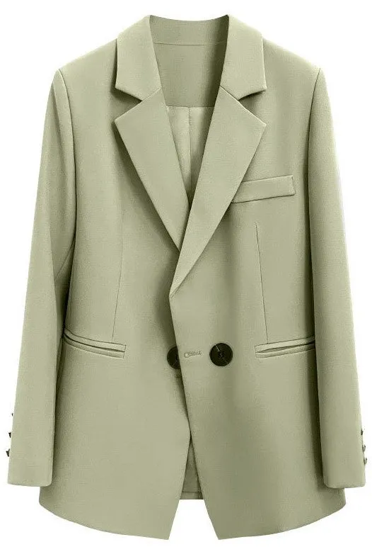 Chic Authority Suit Set Sky Blue