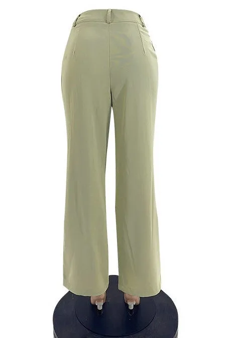 Chic Authority Suit Set Sky Blue