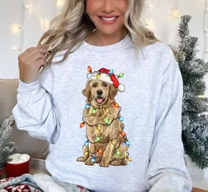 Christmas Golden Retriever Sweatshirt