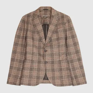 Circolo 1901 Easy To Wear Men's Plaid Blazer
