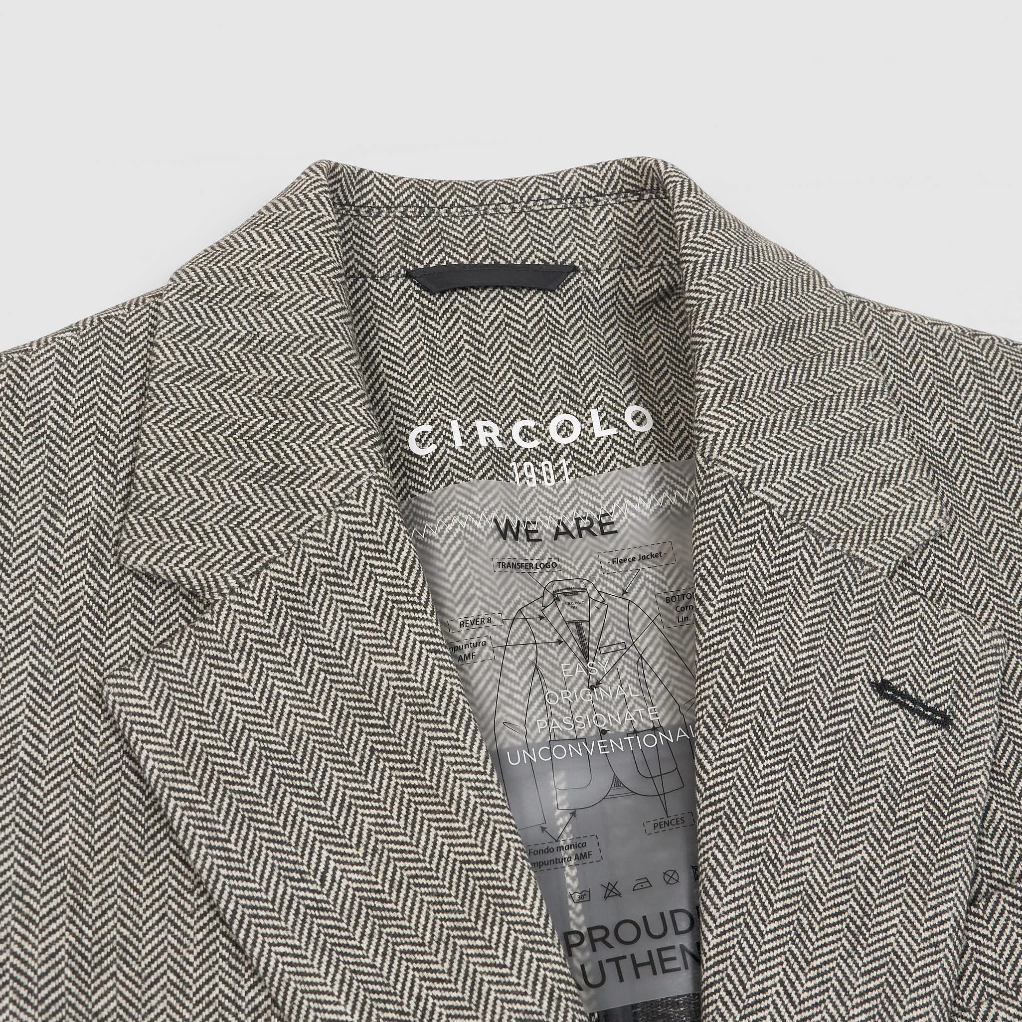 Circolo 1901 Man Herringbone Blazer