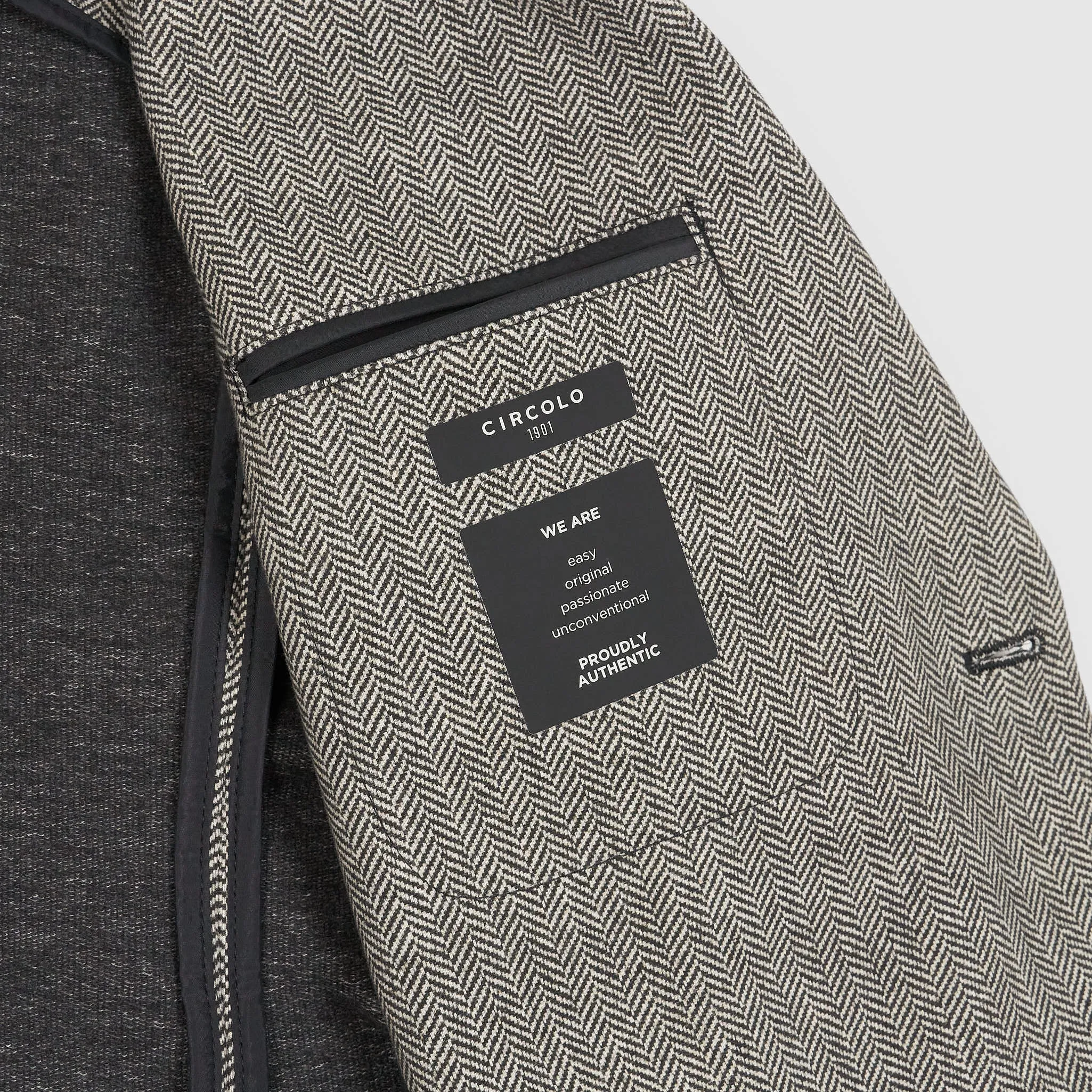 Circolo 1901 Man Herringbone Blazer