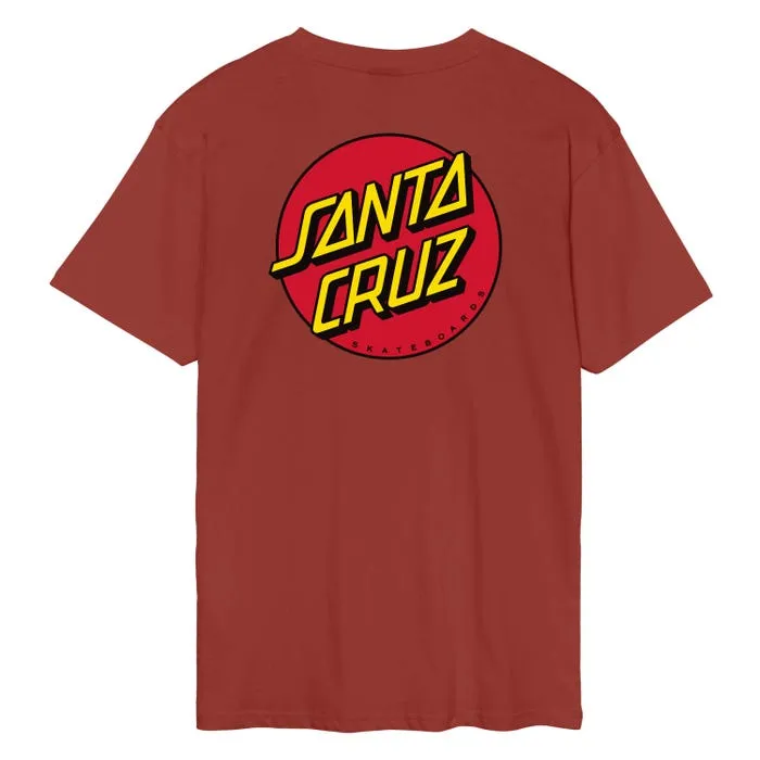 Classic Dot Chest Santa Cruz T-Shirt