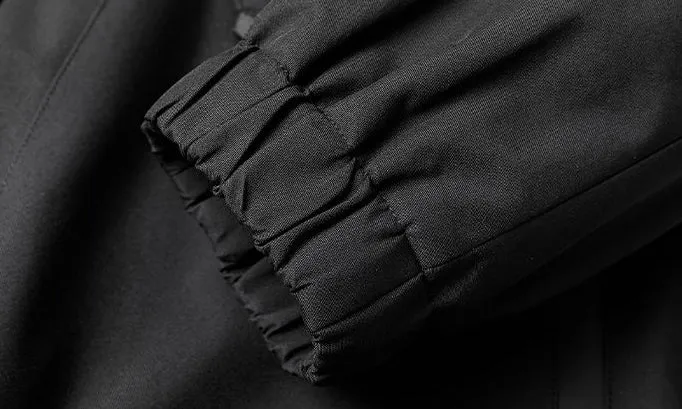 Color-Blocked Easy-to-Clean Rain Jacket for Men