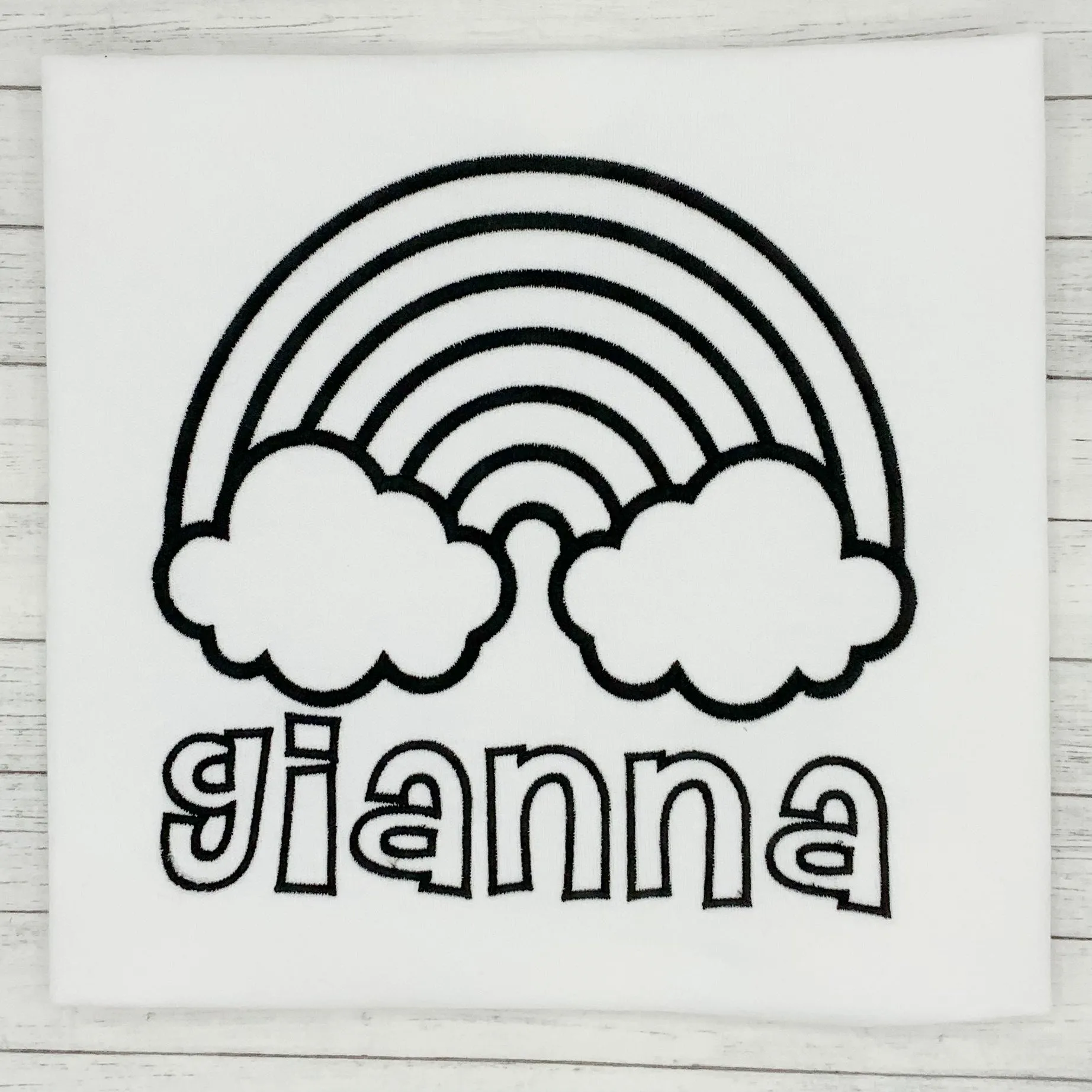 Color Me Embroidery - Rainbow - Washable Markers Included