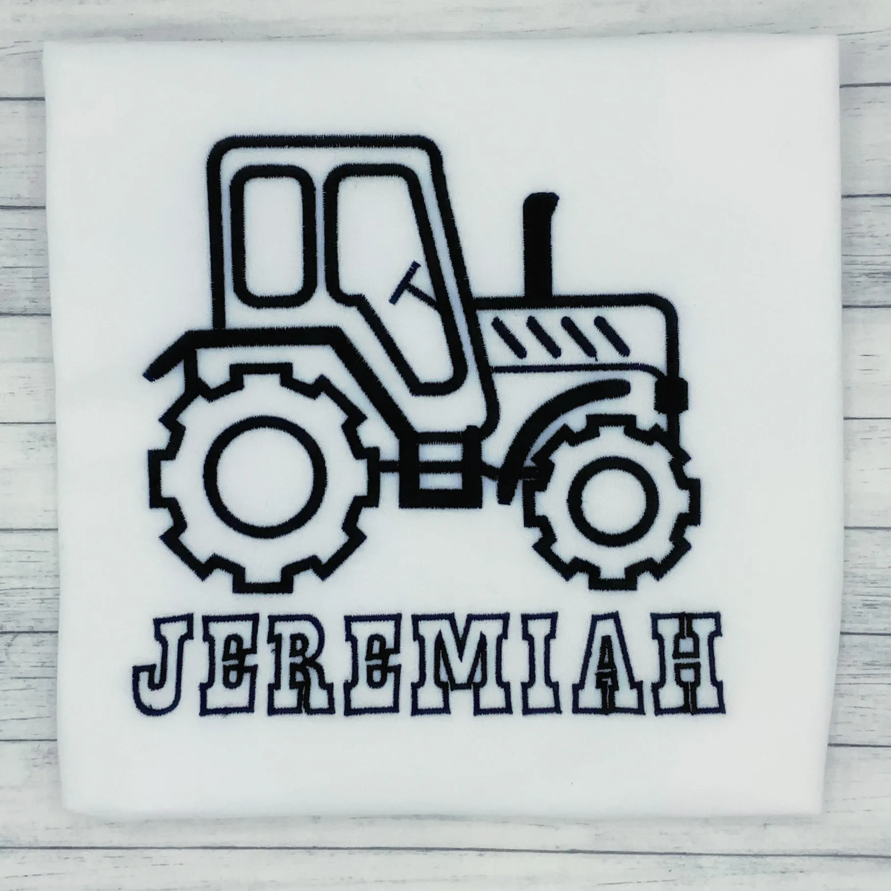 Color Me Embroidery - Tractor - Washable Markers Included
