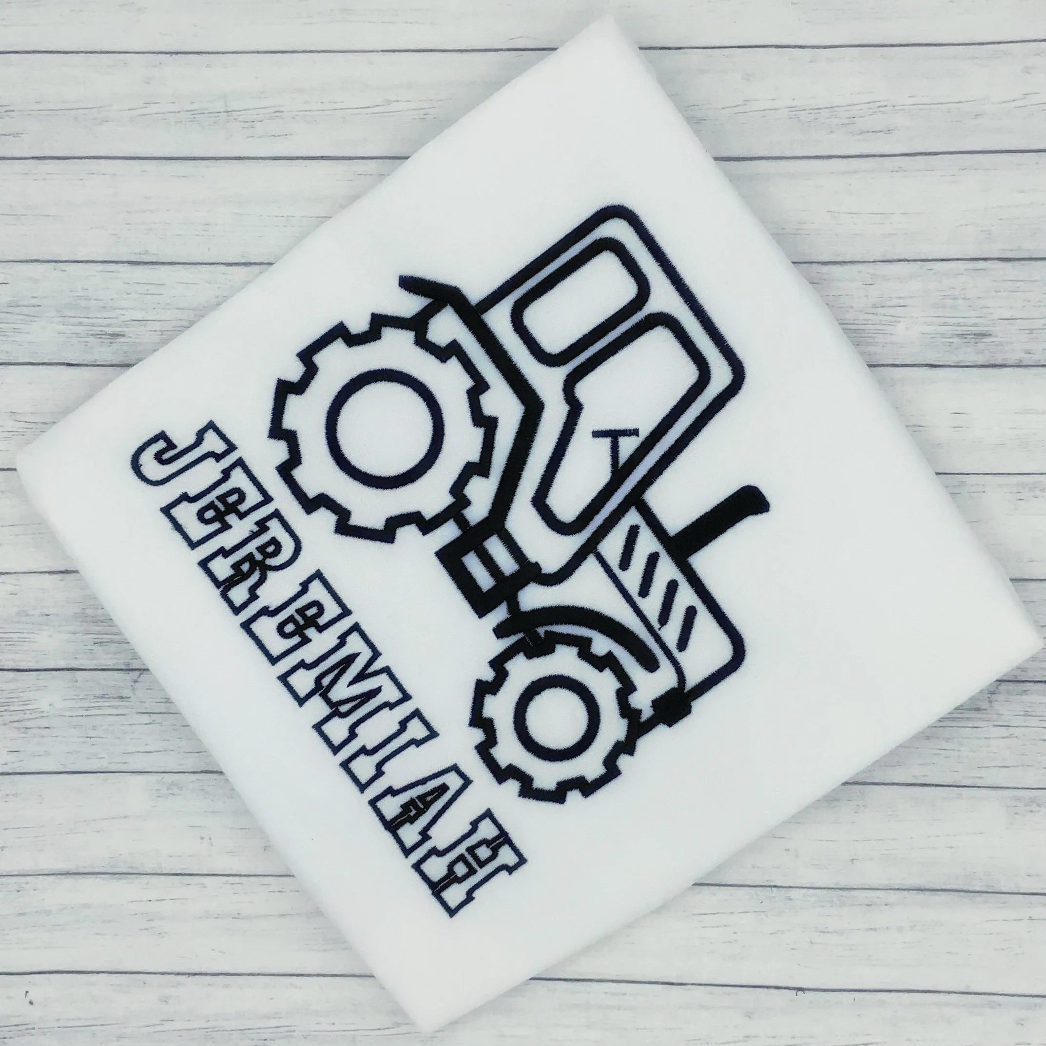 Color Me Embroidery - Tractor - Washable Markers Included