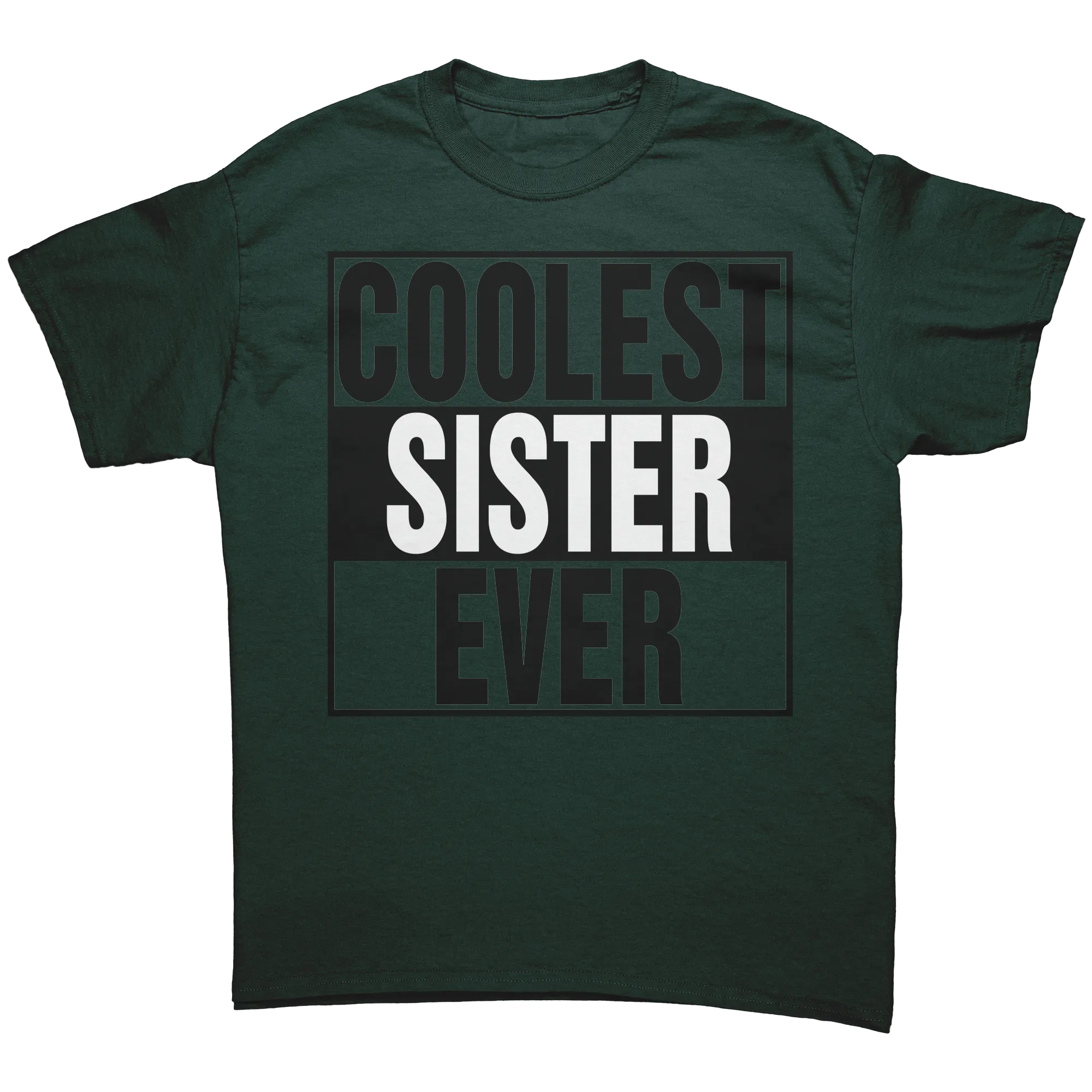 Coolest Sister Ever Shirt, Big Sister Shirt, Birthday Gift For Sister T-Shirt, Womens Clothing, Family Shirt, Family Gift, Sister Gift