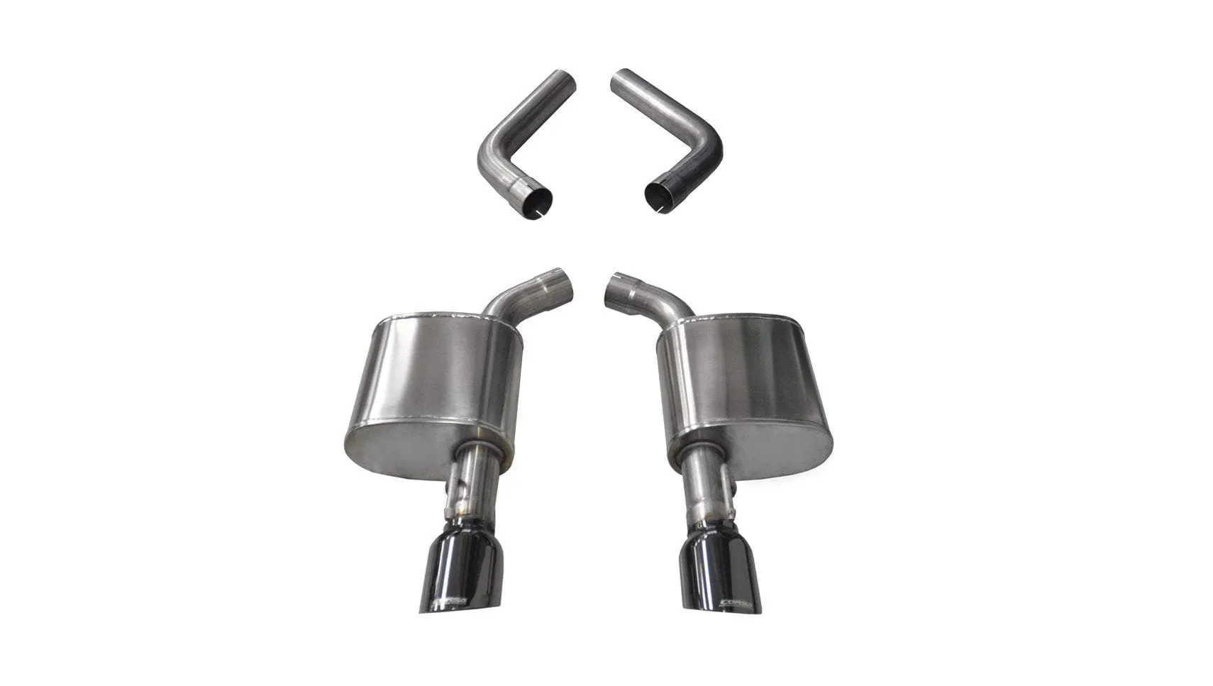 Corsa 2.75 IN Axle-Back Single 4.5 IN Tips Sport Sound Level | 2015-22 Charger, 300 5.7L 6.4L 6.2L