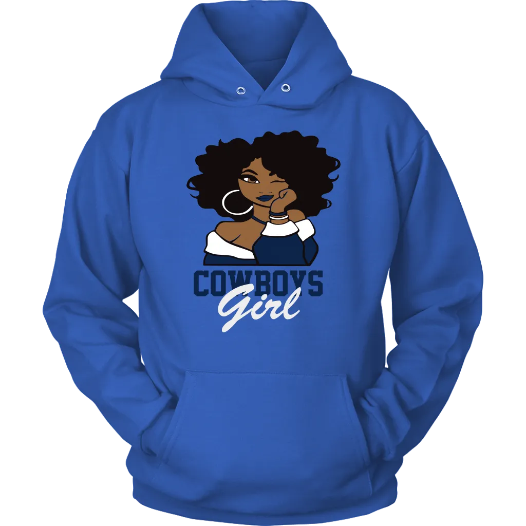 Cowboys Girl | Hooded Sweatshirt | NFL Football Hoodie