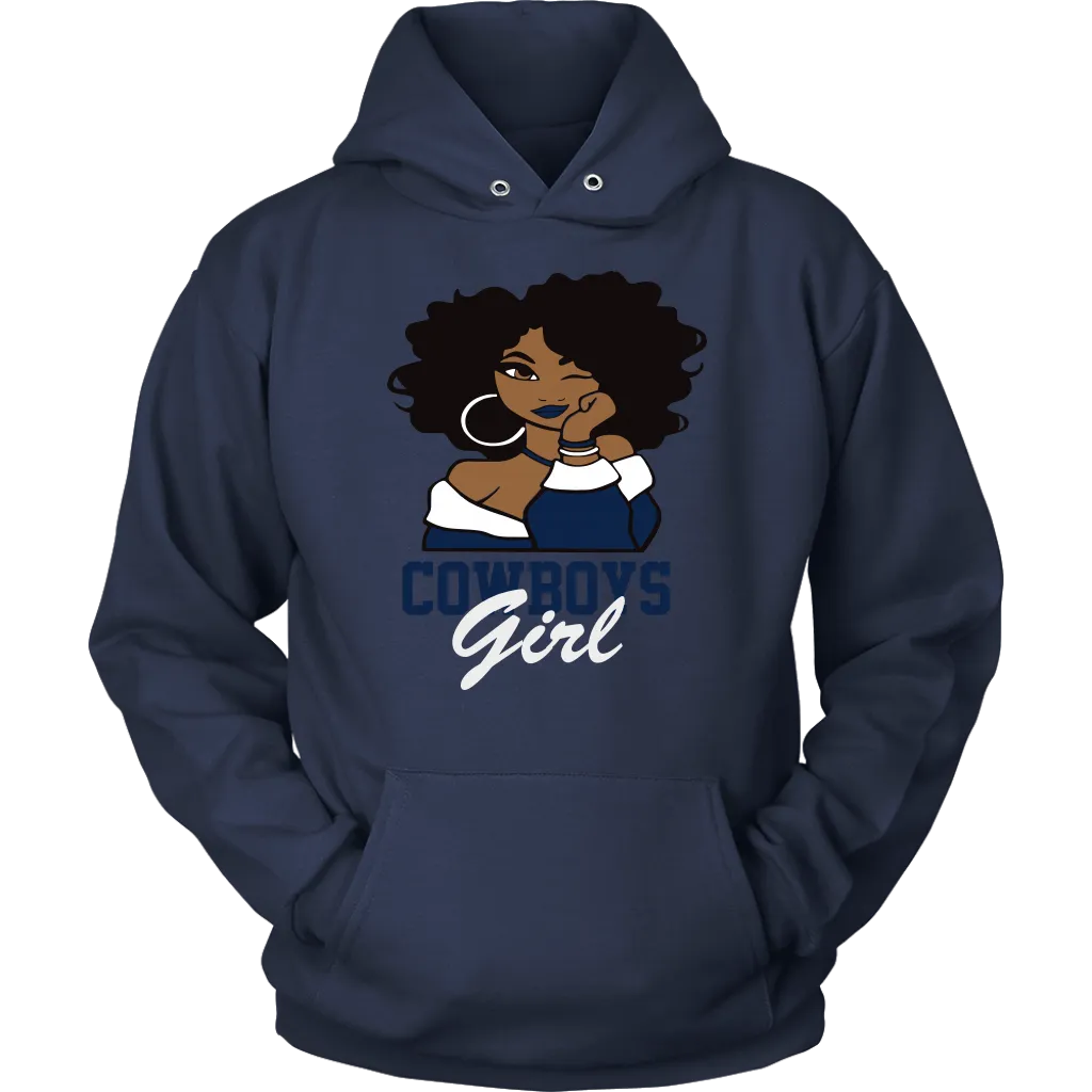 Cowboys Girl | Hooded Sweatshirt | NFL Football Hoodie