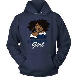 Cowboys Girl | Hooded Sweatshirt | NFL Football Hoodie