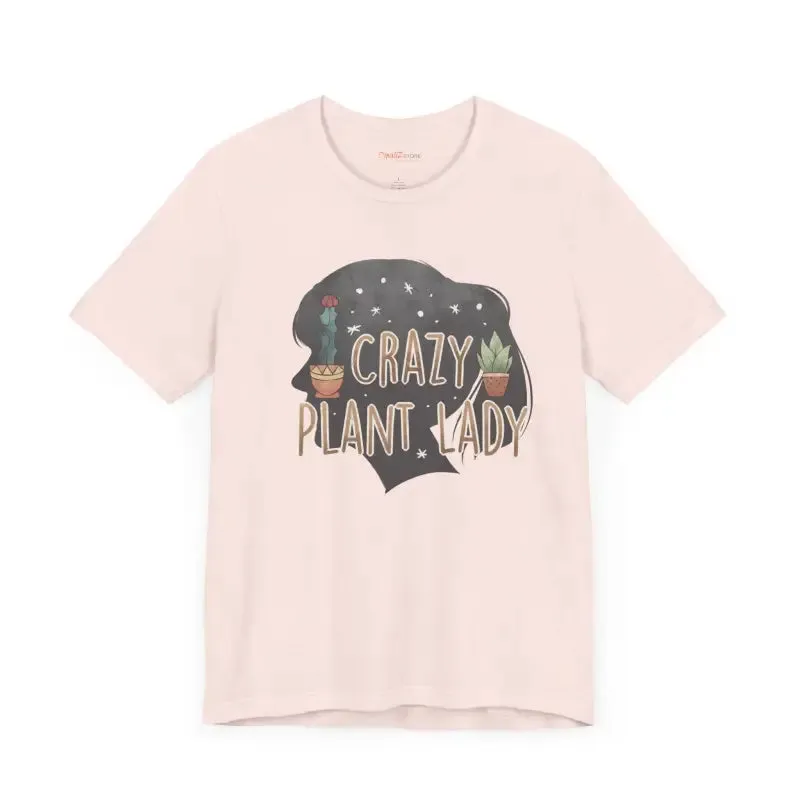 Cozy Crazy Plant Lady Tee for Bold Botanical Lovers
