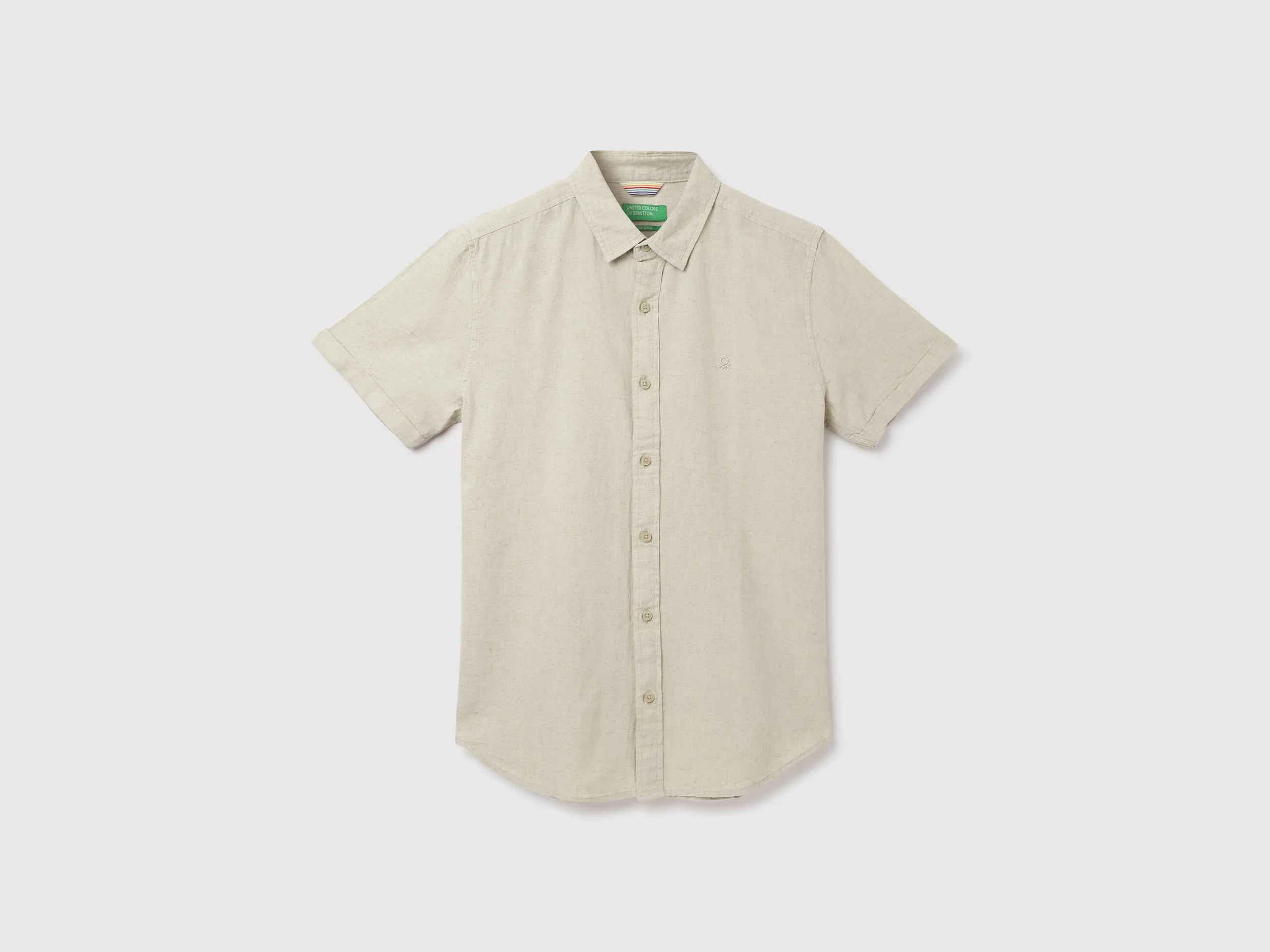 Cream Linen Shirt