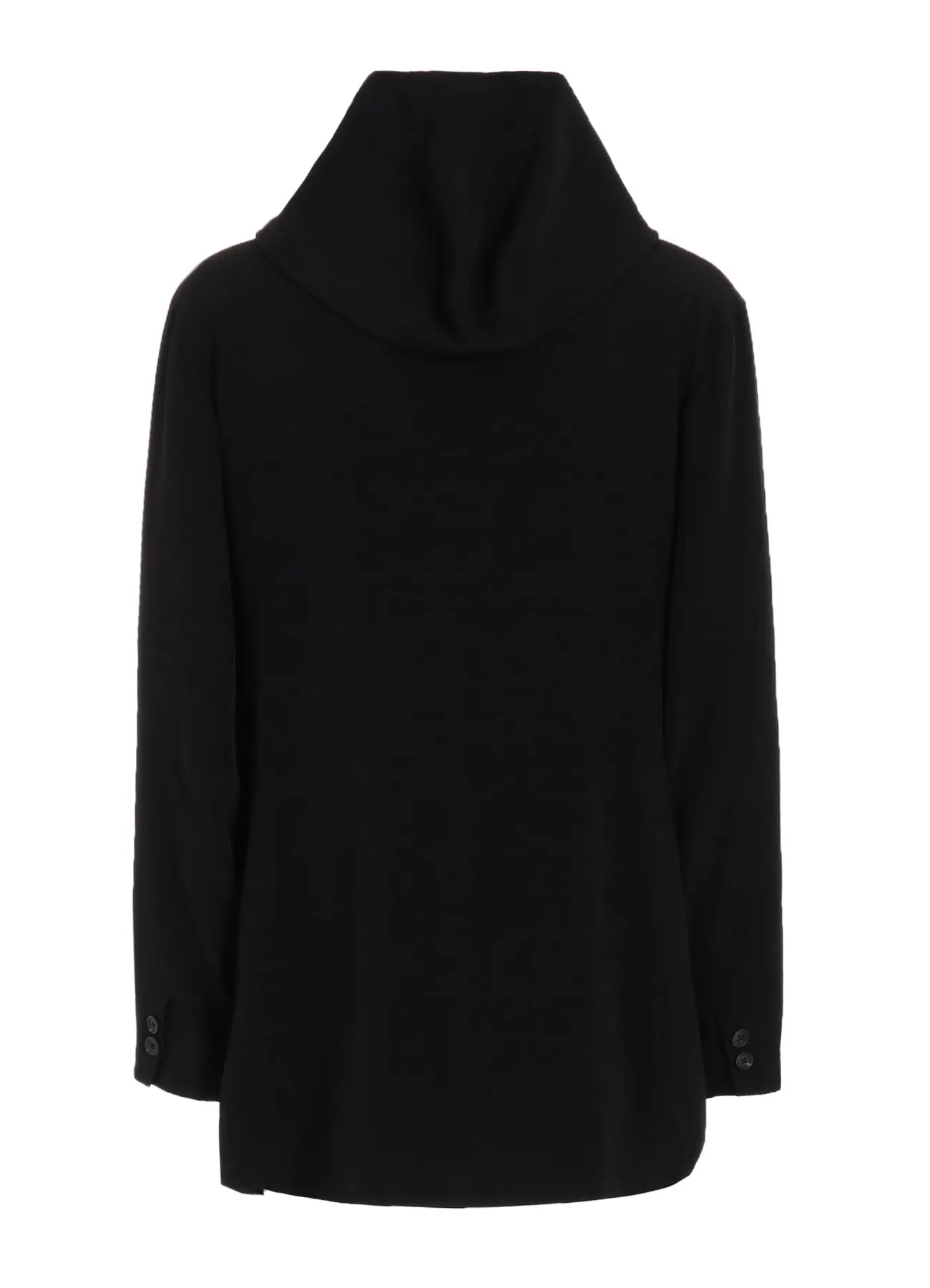 CREPE de CHINE HOODED JACKET