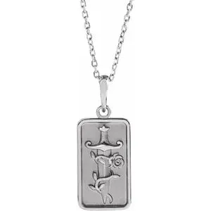 Dagger & Rose 16-18" Necklace 88322