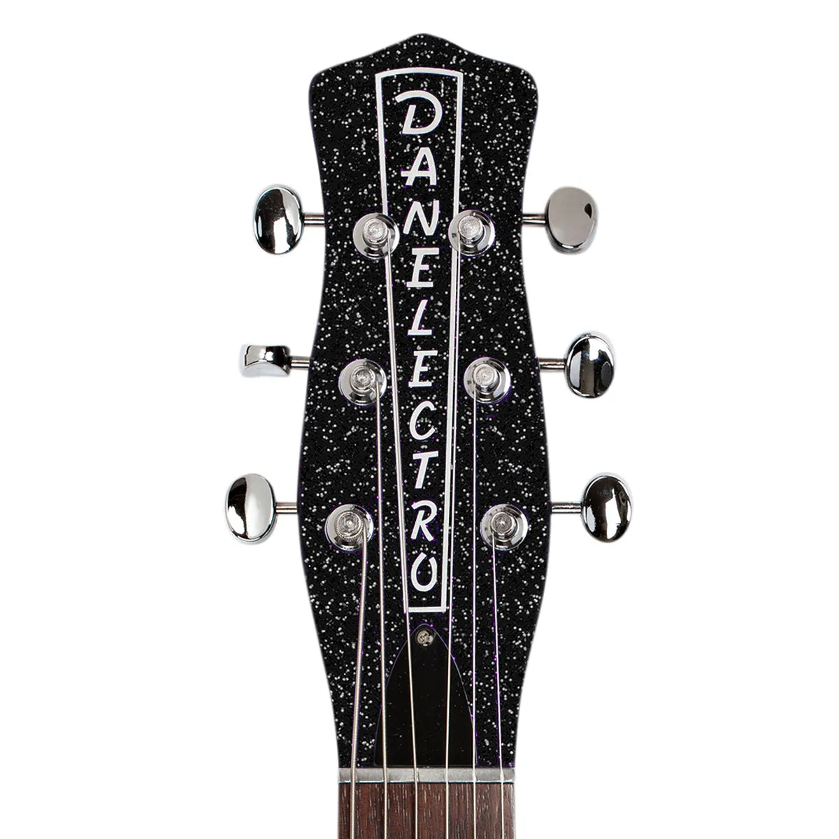 Danelectro Blackout '59M NOS  Electric Guitar ~ Black Metalflake