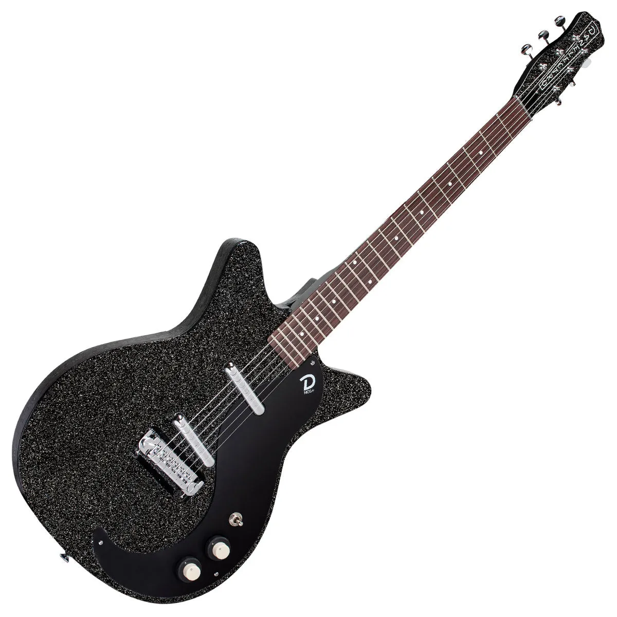 Danelectro Blackout '59M NOS  Electric Guitar ~ Black Metalflake