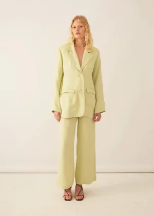 Darcey Blazer - Mint Twill