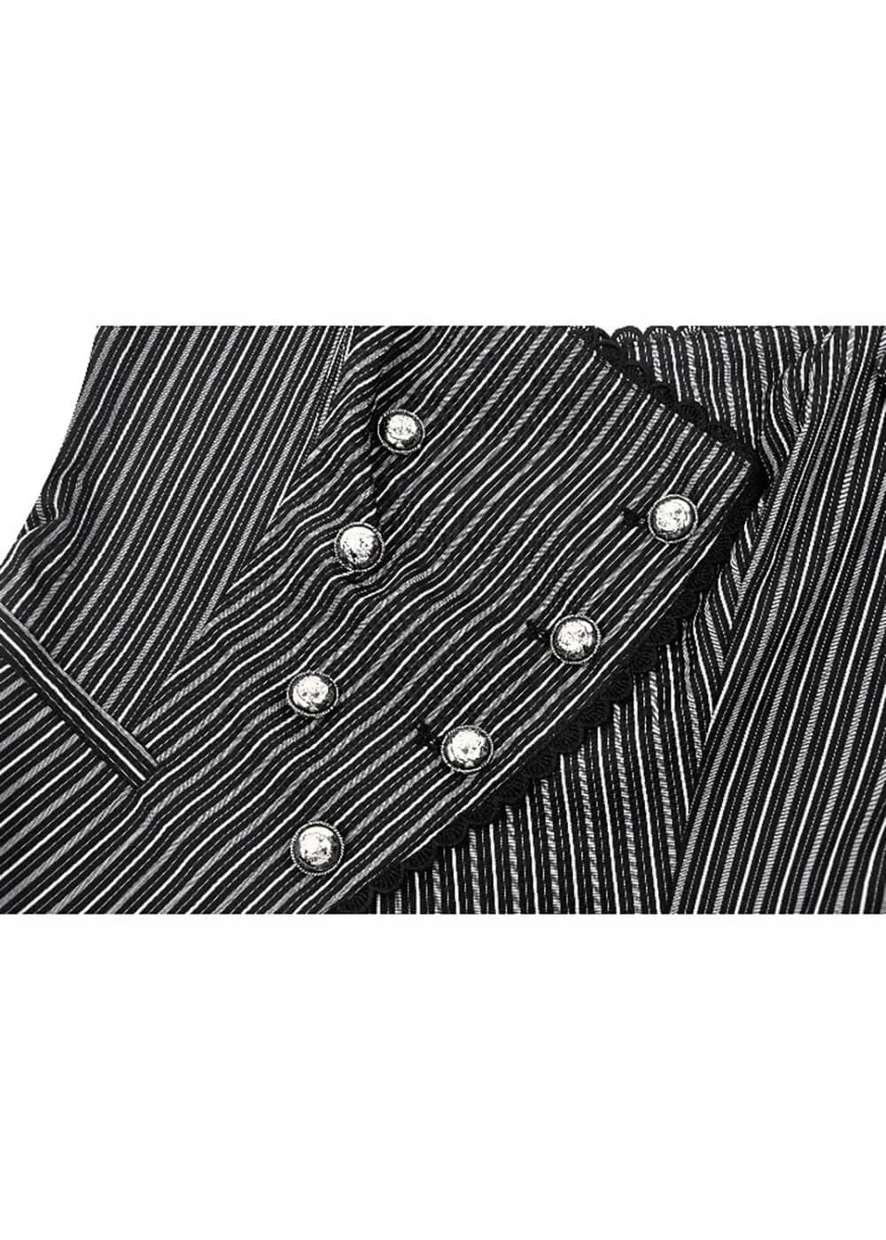 Dark In Love Academic Top Black White