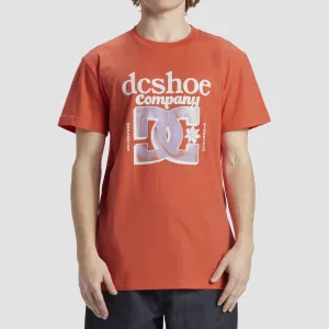 DC Overspray T-Shirt Hot Coral