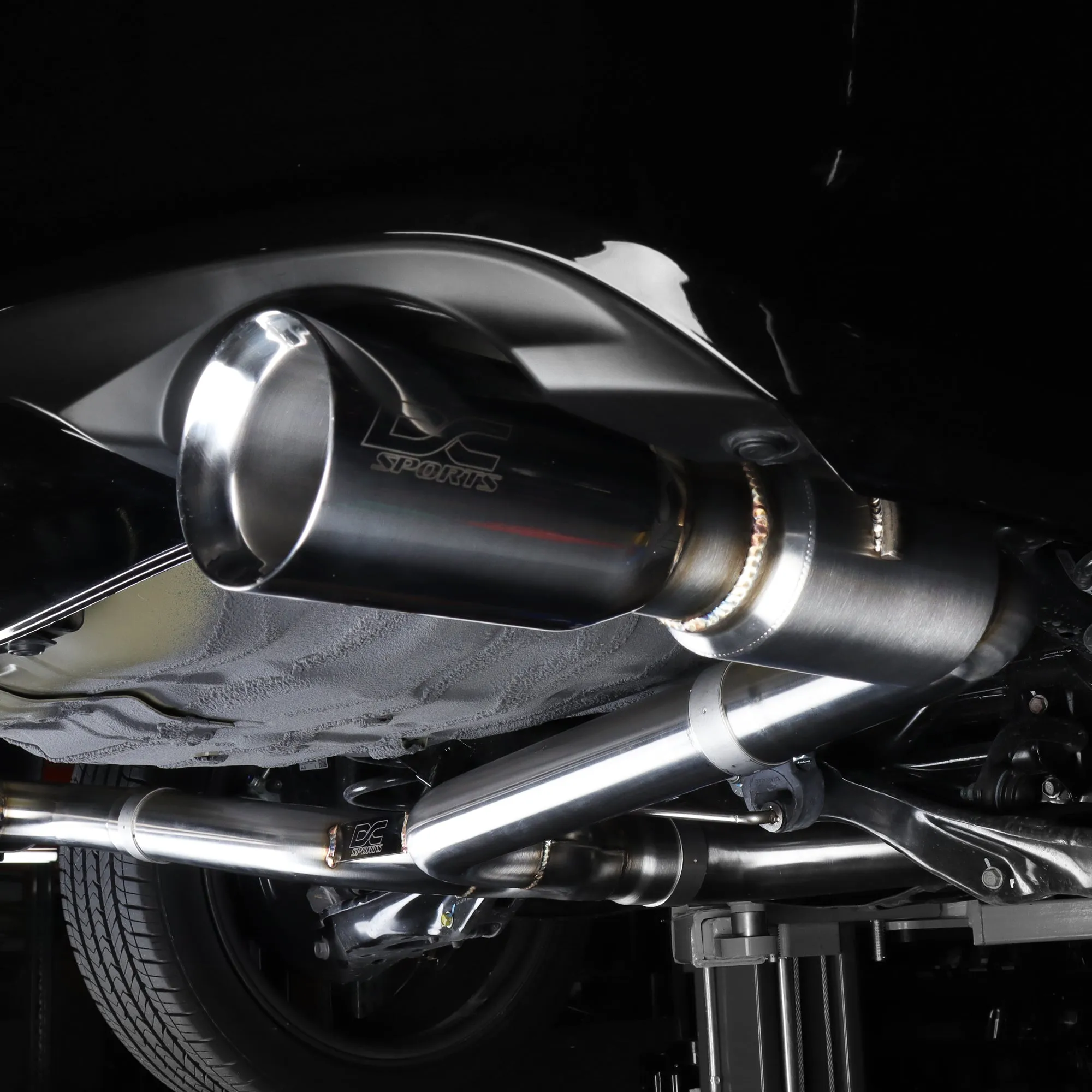 DC Sports Exhaust System for 22  Civic Si & 23  Integra